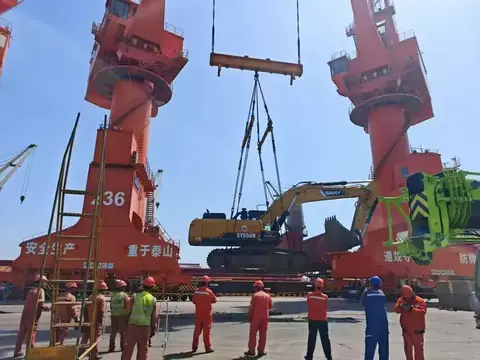 Anhui Gangya Engineering Machinery Co., Ltd. — Loading & shipping