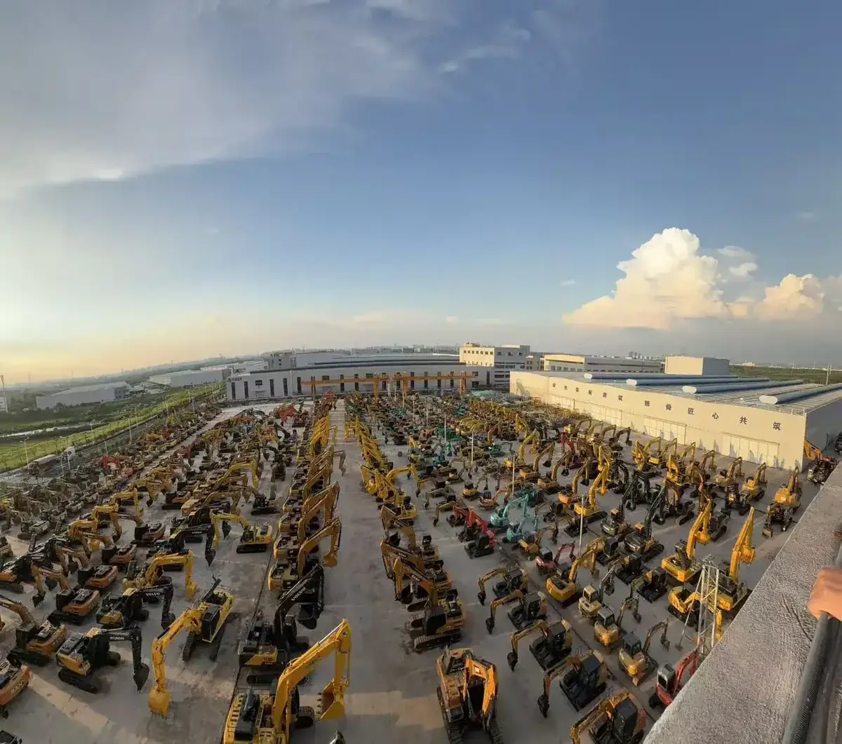 The Anhui Gangya machinery yard in Hefei